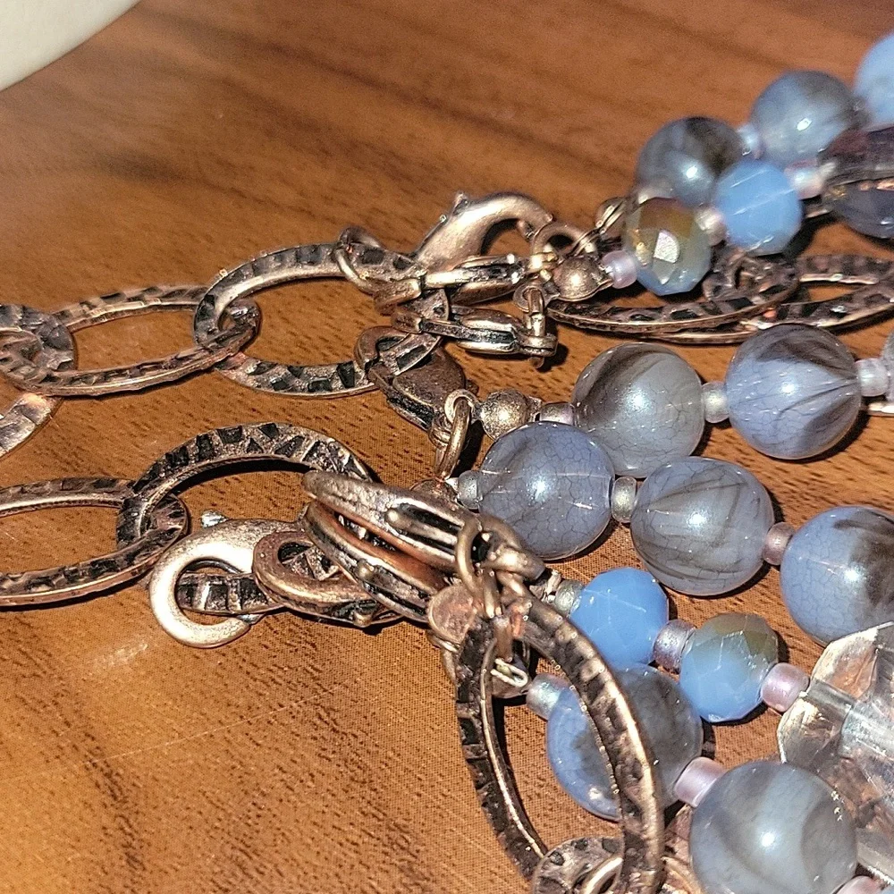 VINTAGE PREMIER DESIGNS ENGLISH ROSE NECKLACE - Picture 4 of 10